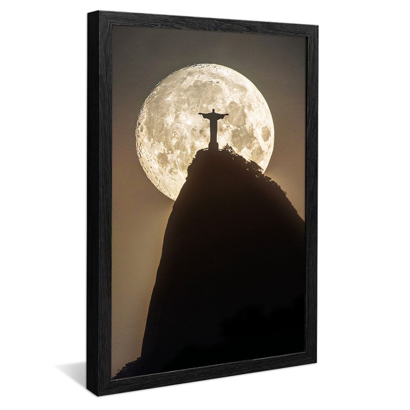 Christ the Redeemer to the Moonlight V1144 Canvas