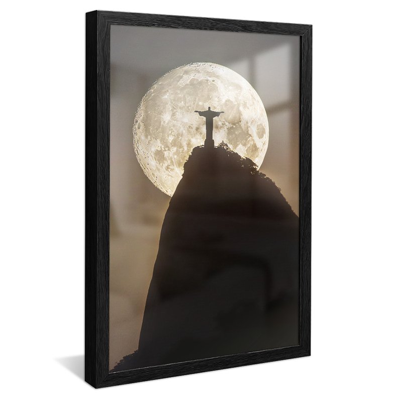 Christ the Redeemer to the Moonlight V1144 Canvas