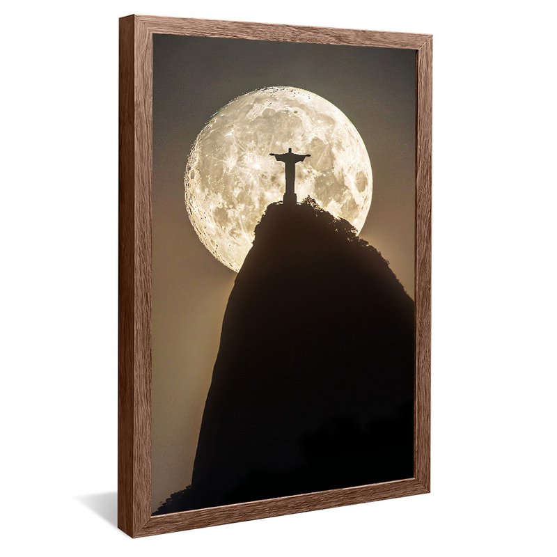 Christ the Redeemer to the Moonlight V1144 Canvas