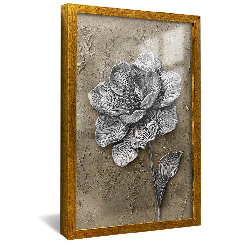 Chrome Floral on Pasture V2088 Canvas