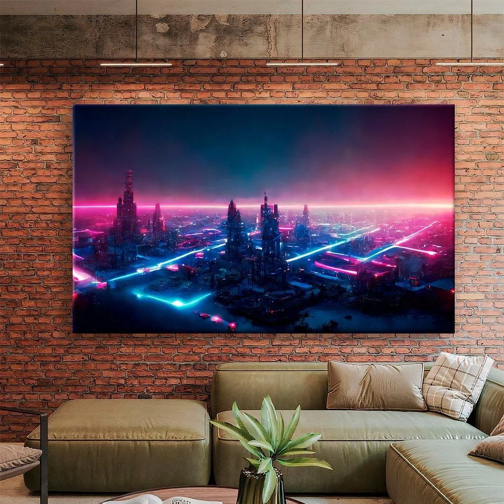 City of the Future Canvas