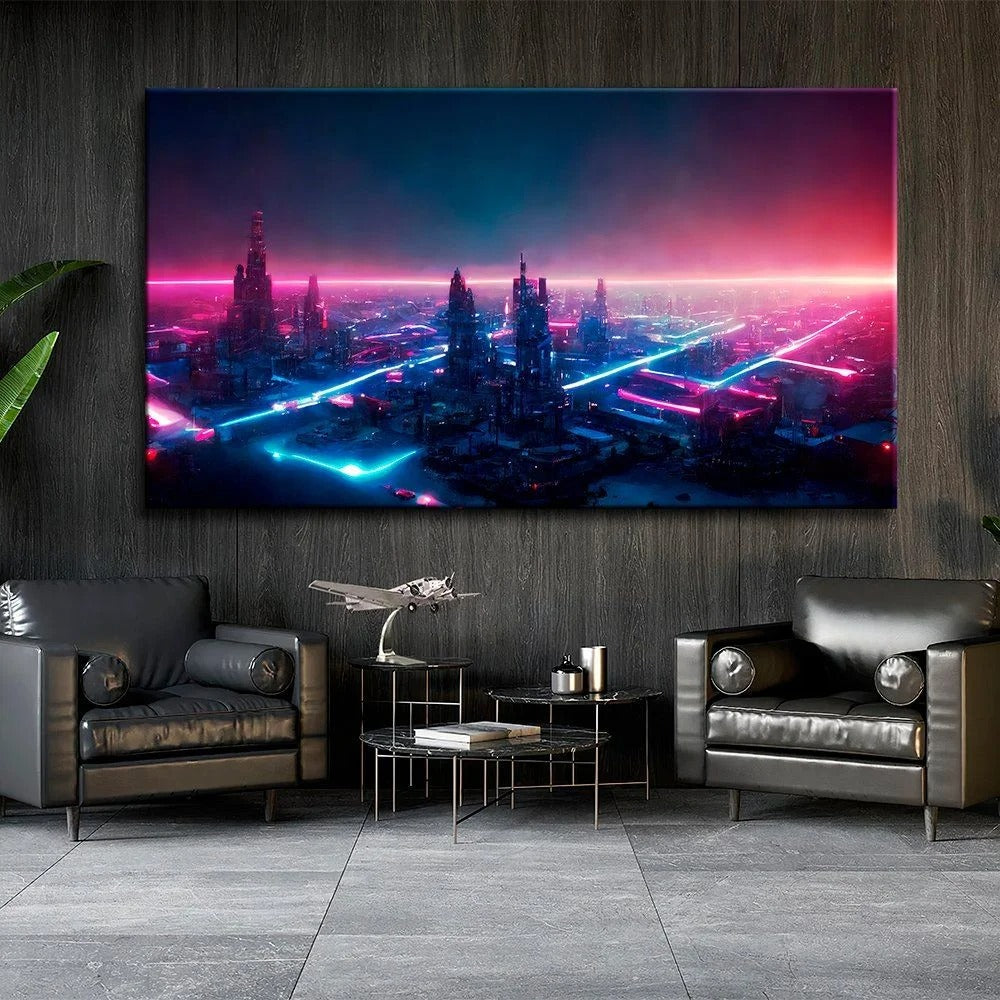 City of the Future Canvas