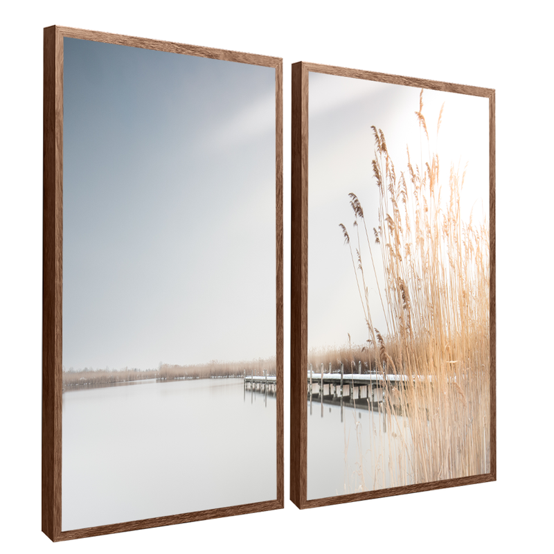 2 Pieces Clean Landscape Canvas V655