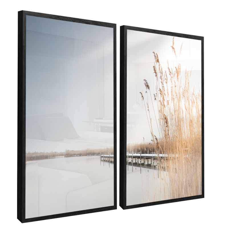 2 Pieces Clean Landscape Canvas V655