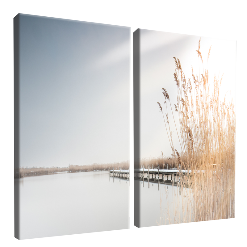 2 Pieces Clean Landscape Canvas V655