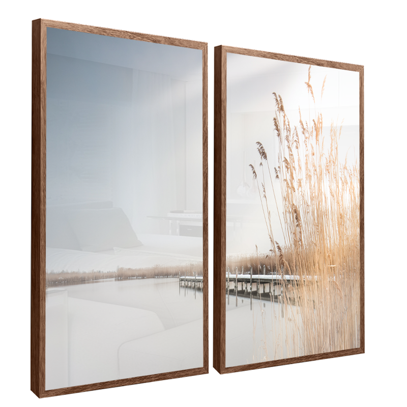 2 Pieces Clean Landscape Canvas V655