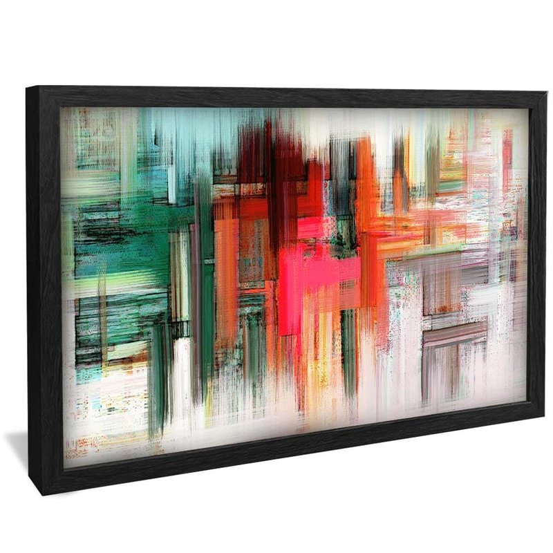 Colorful Brushstrokes V1716 Canvas