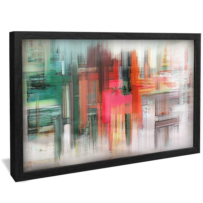 Colorful Brushstrokes V1716 Canvas