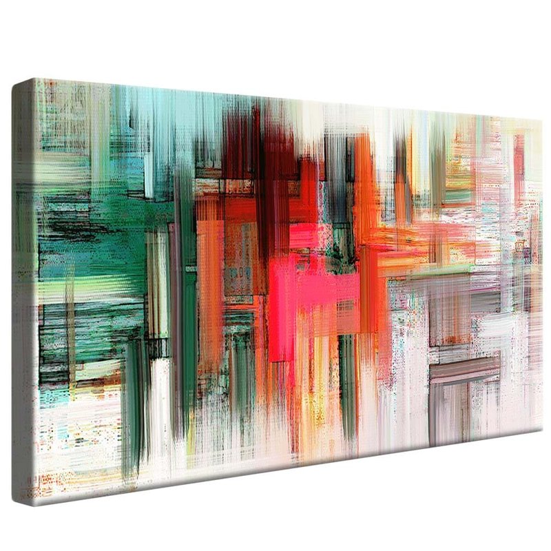 Colorful Brushstrokes V1716 Canvas