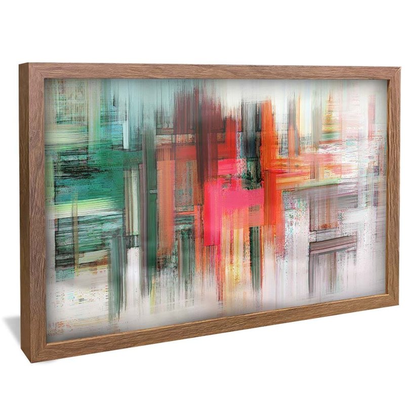 Colorful Brushstrokes V1716 Canvas
