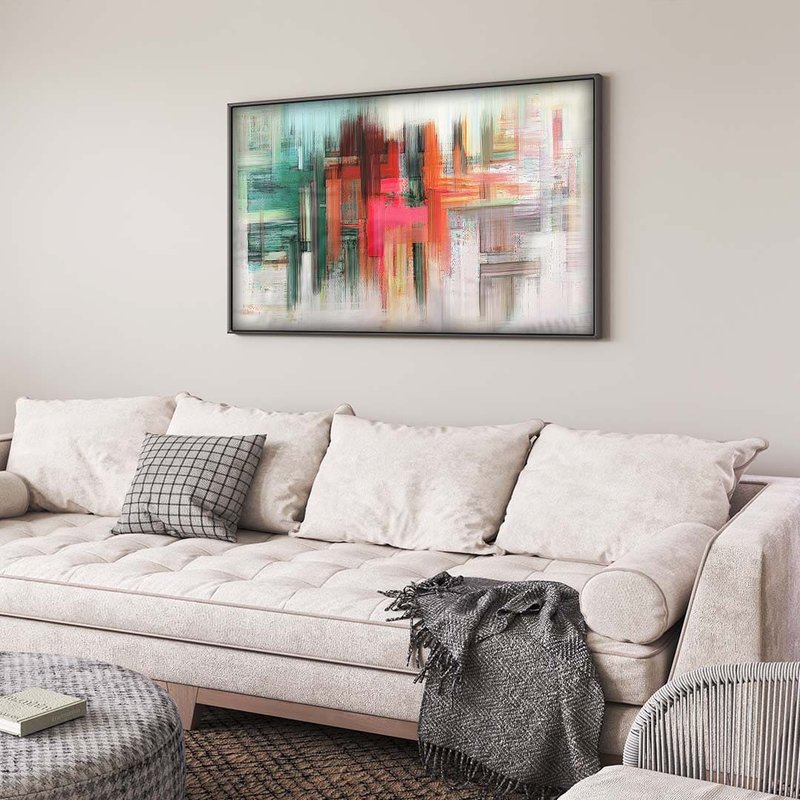 Colorful Brushstrokes V1716 Canvas