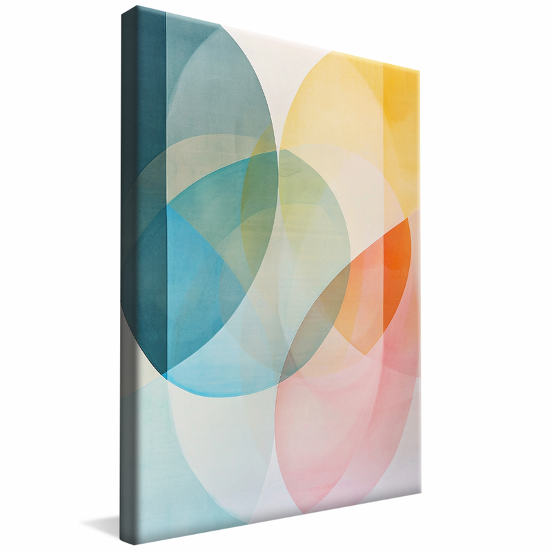 Colorful Circles V1223 Canvas