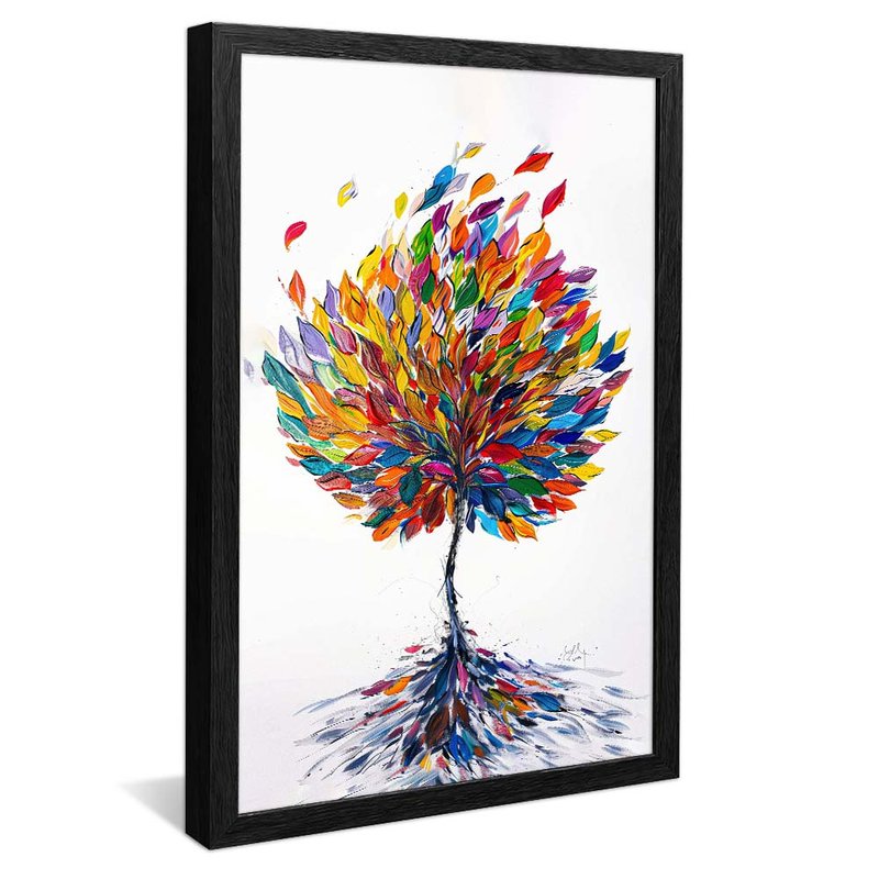 Colorful Leaves Explosion V1935 Canvas