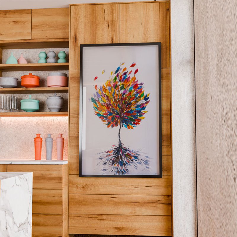 Colorful Leaves Explosion V1935 Canvas