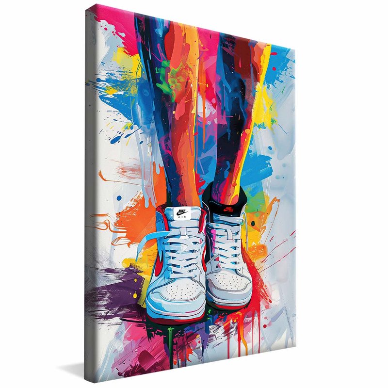 Colorful Street Art V1966 Canvas