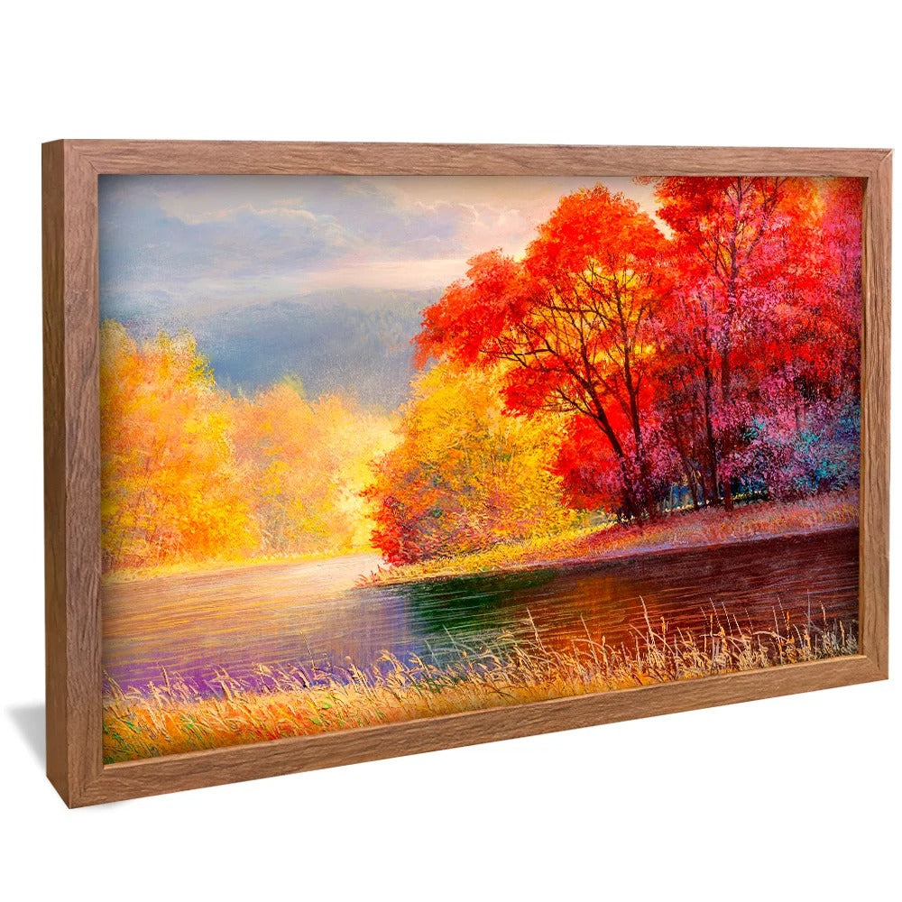 Colorful Trees Canvas V709