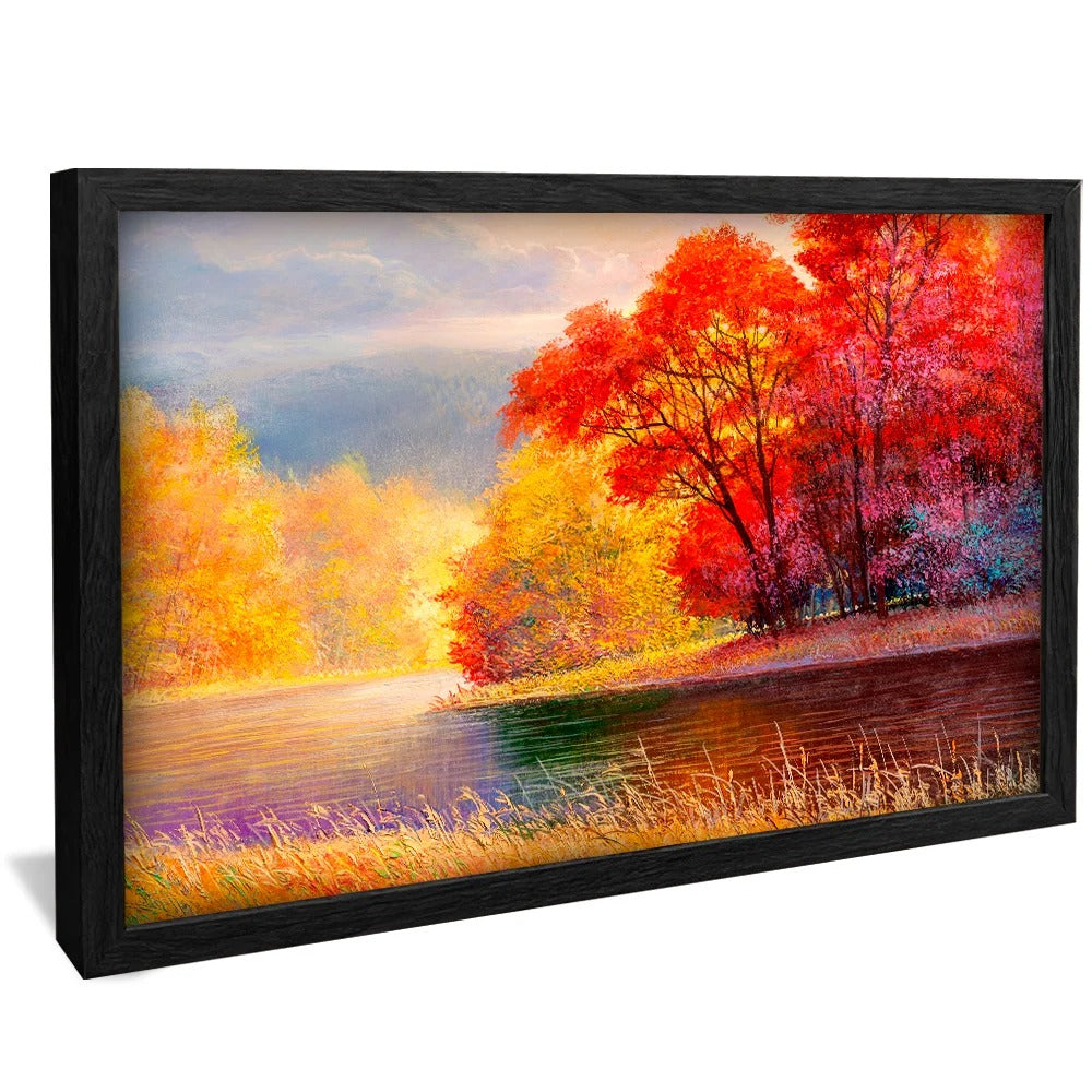 Colorful Trees Canvas V709