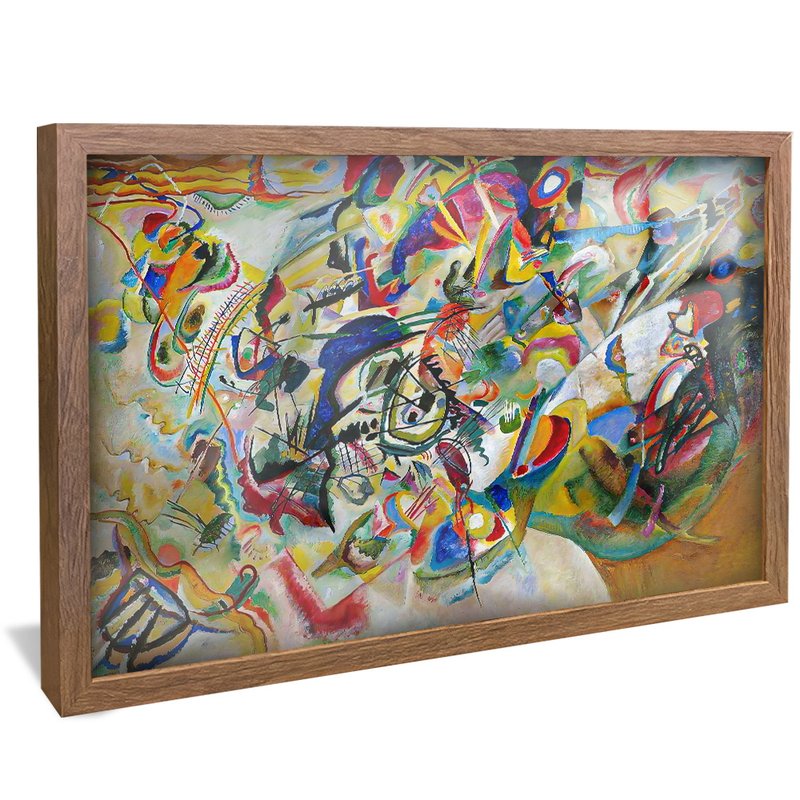 Composition Vii of Wassily Kandinsky V1340 Canvas