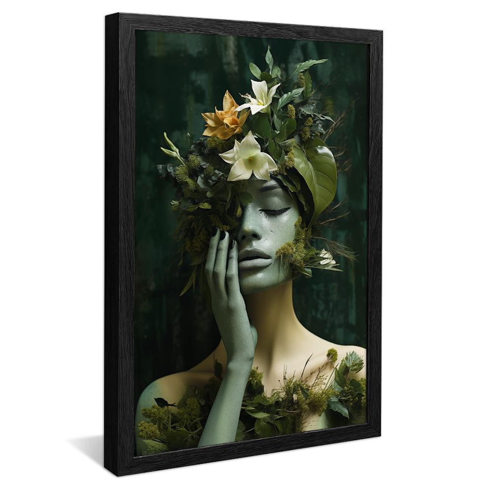 Conceptual Forest Goddess V908 Canvas