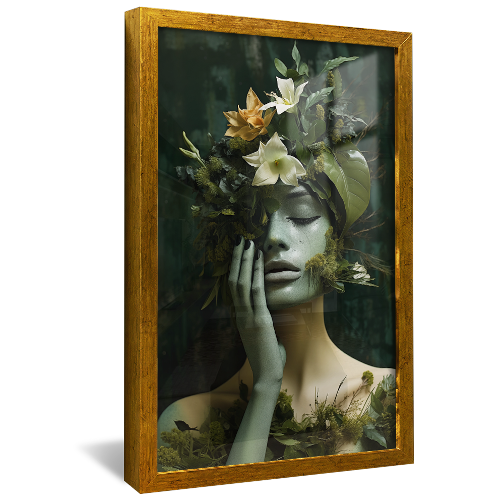 Conceptual Forest Goddess V908 Canvas