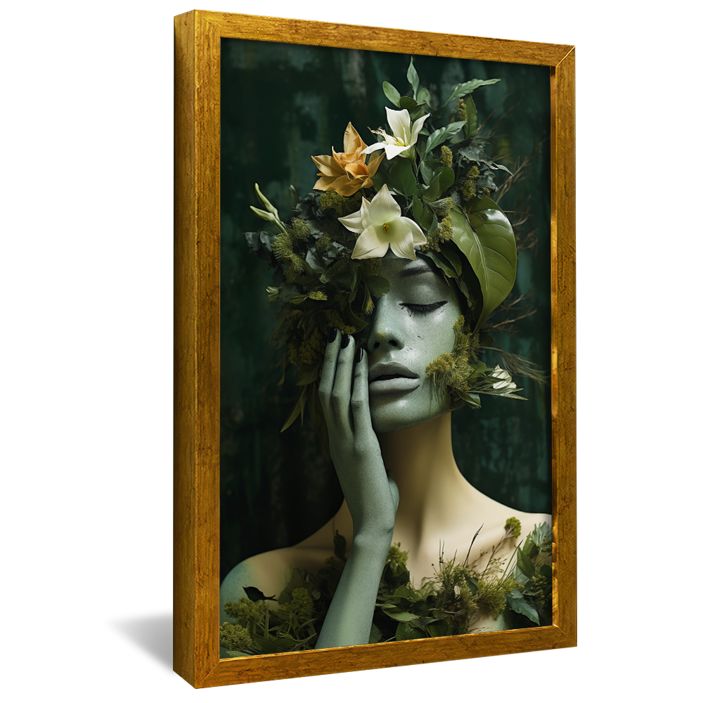 Conceptual Forest Goddess V908 Canvas