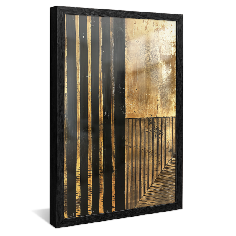 Conceptual Golden Textures V1297 Canvas