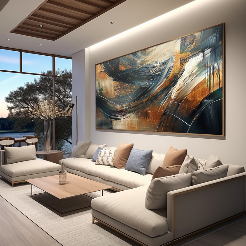 Copper Tones V1055 Canvas