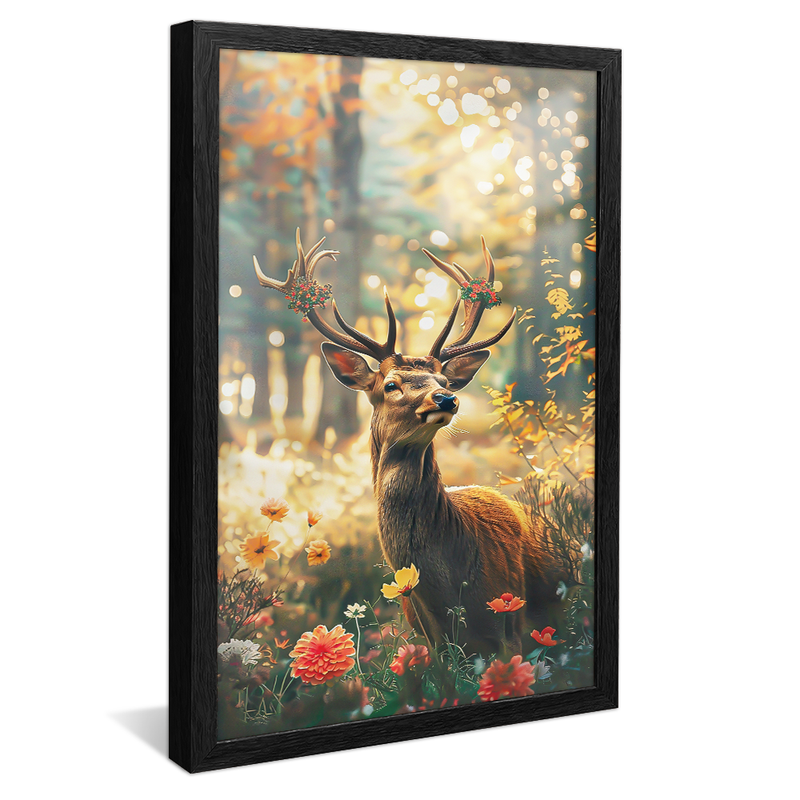 Corça in the Envired Forest V1412 Canvas