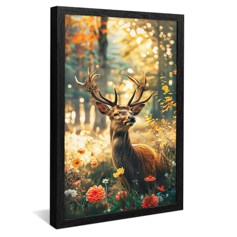 Corça in the Envired Forest V1412 Canvas