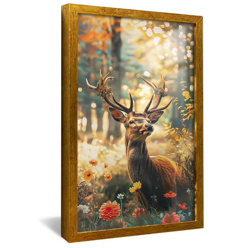 Corça in the Envired Forest V1412 Canvas