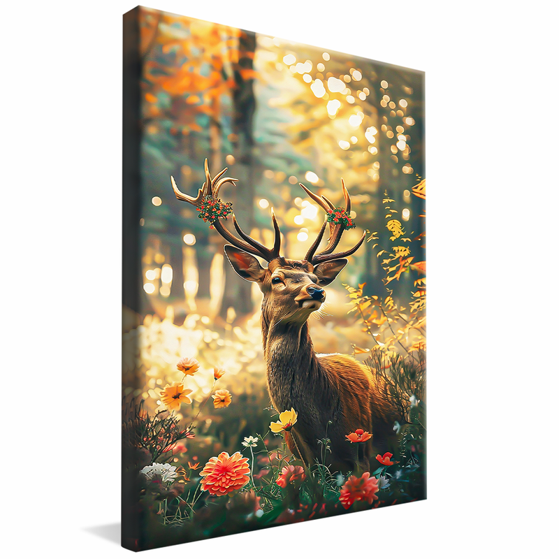 Corça in the Envired Forest V1412 Canvas