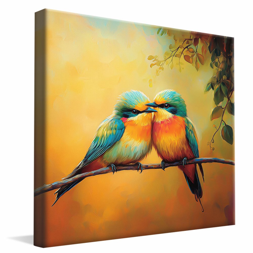 Couple of Little Birds V2148 Canvas