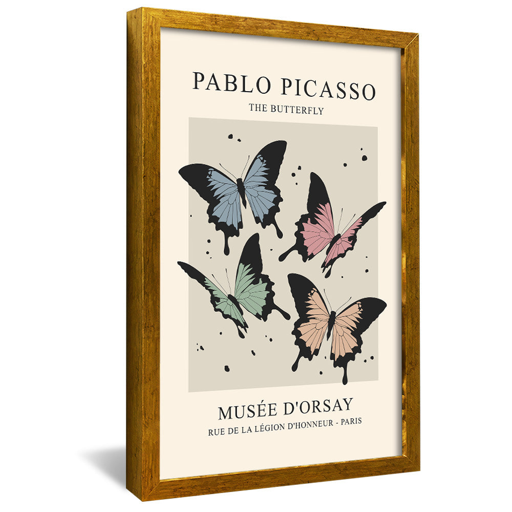 Picasso The Butterfly V2395 Canvas
