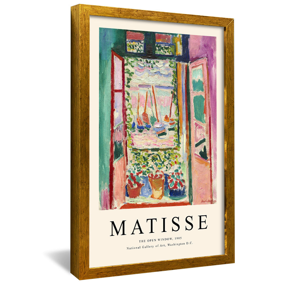 Henri Matisse The Open Window V2420 Canvas