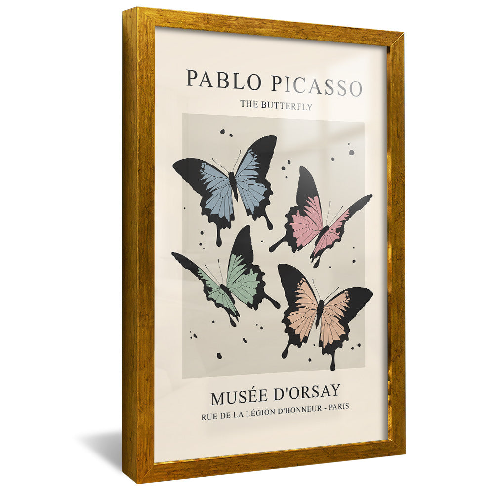 Picasso The Butterfly V2395 Canvas