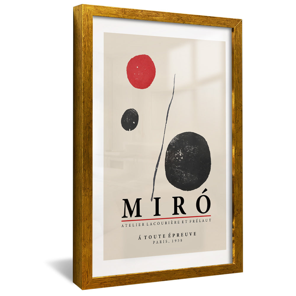 Joan Miro Á Toute Épreuve V2404 Canvas