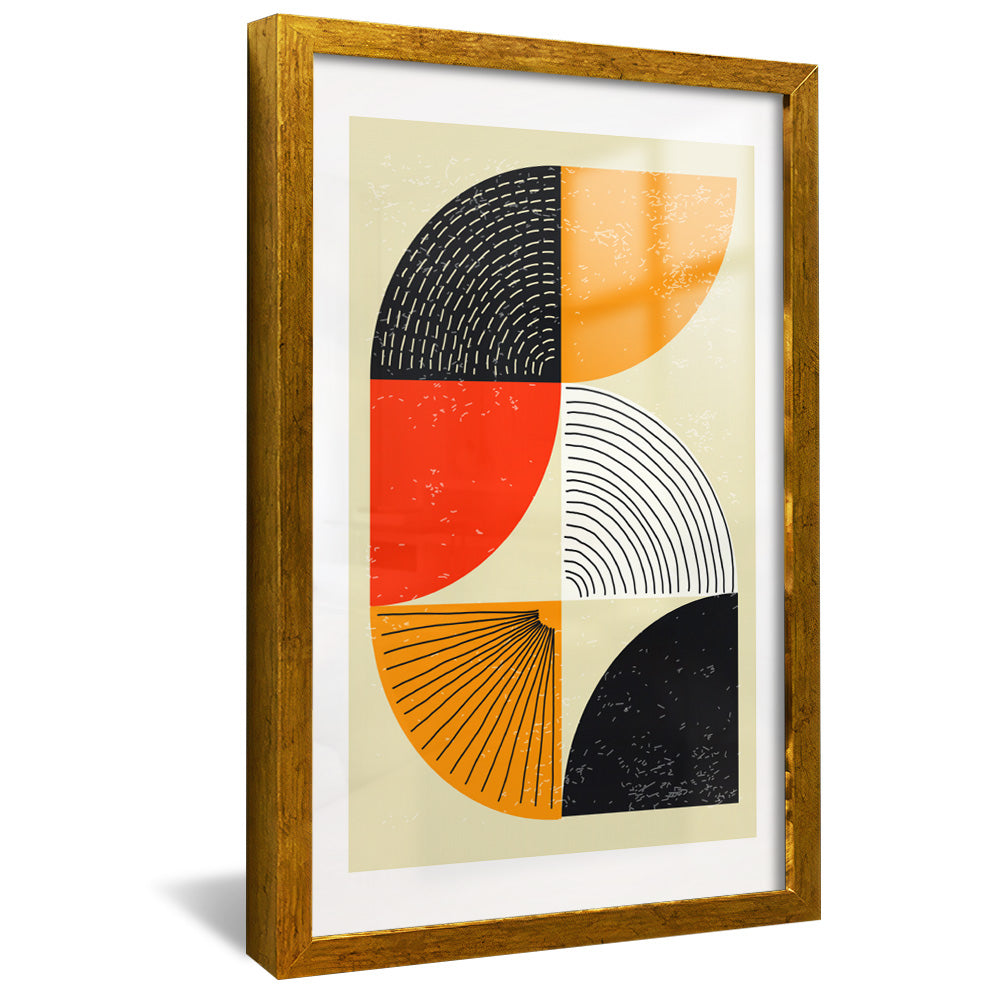 Bauhaus Geometric V2390 Canvas