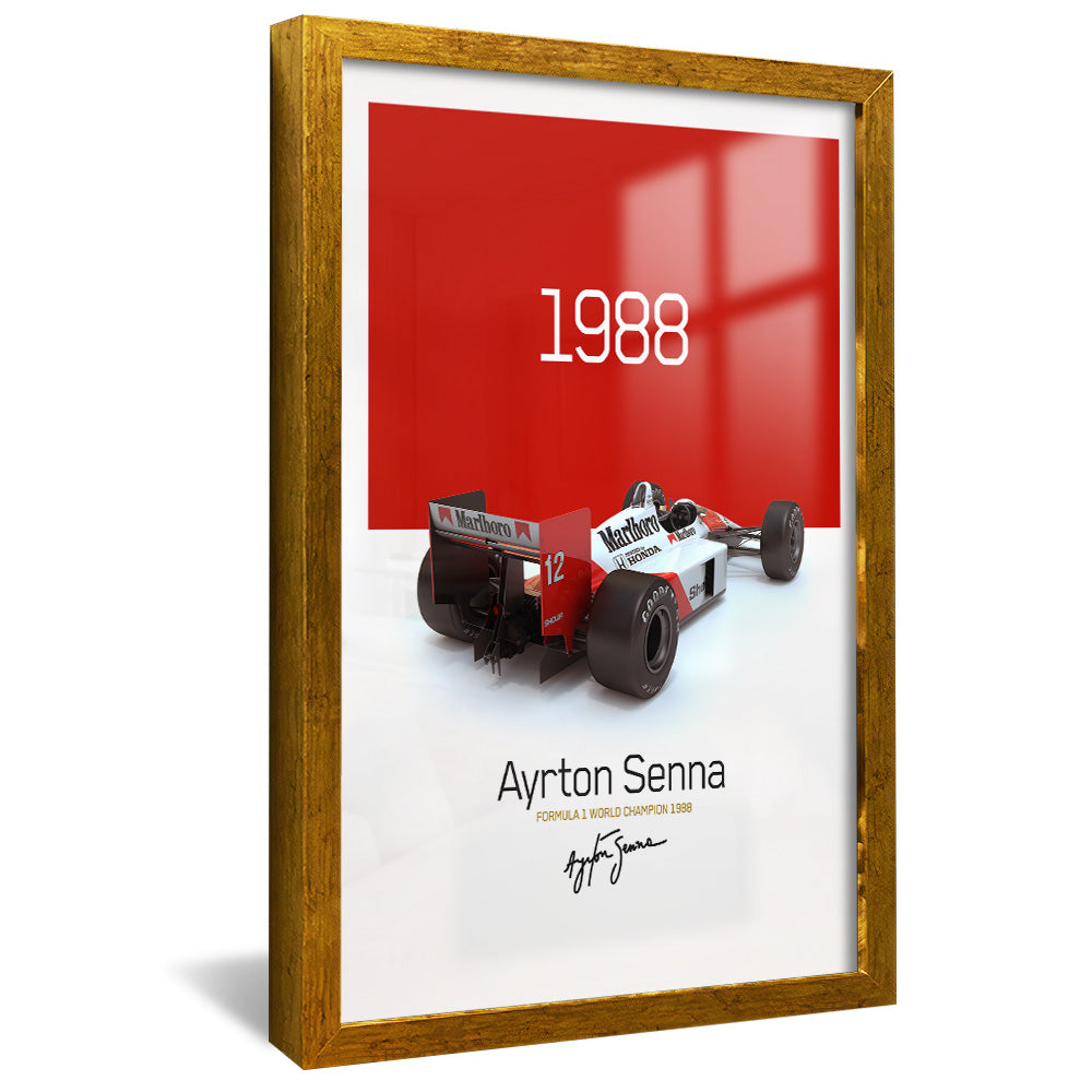 Senna McLaren 1988 V2433 Canvas