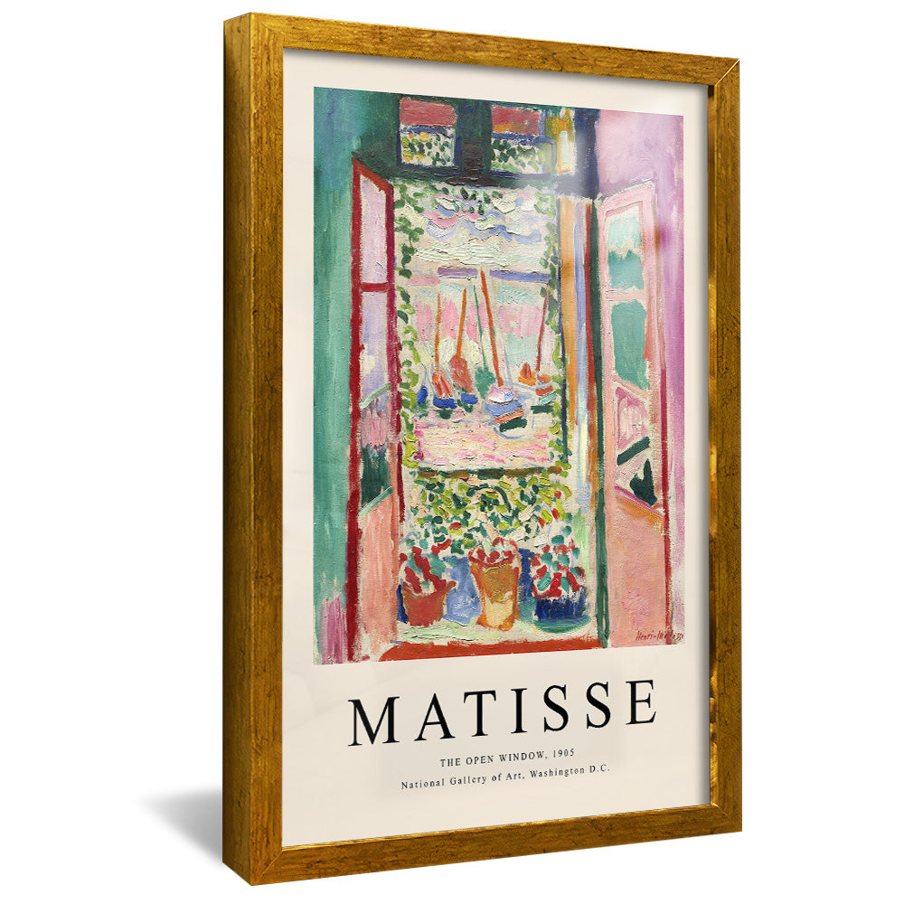 Henri Matisse The Open Window V2420 Canvas