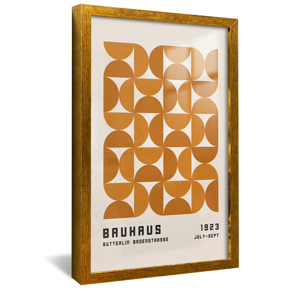Bauhaus Gold V2472 Canvas