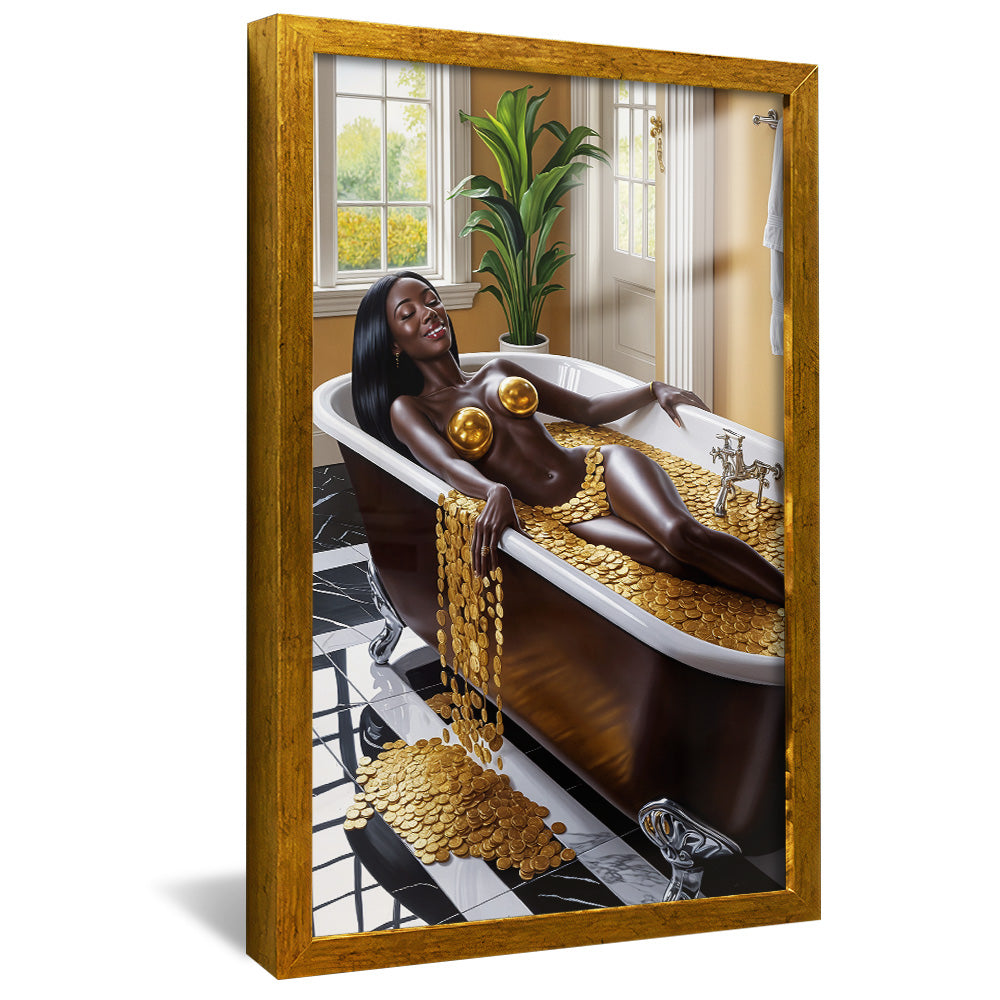 Lady of Gold V2474 Canvas