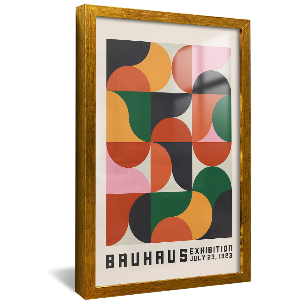 Bauhaus Patterns V446 Canvas