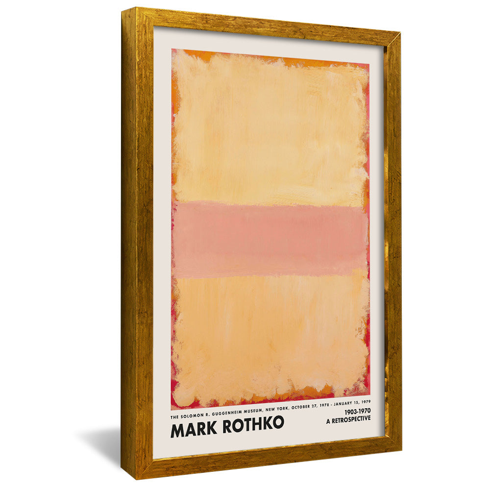 Mark Rothko Yellow, Pink, and Orange V2435 Canvas