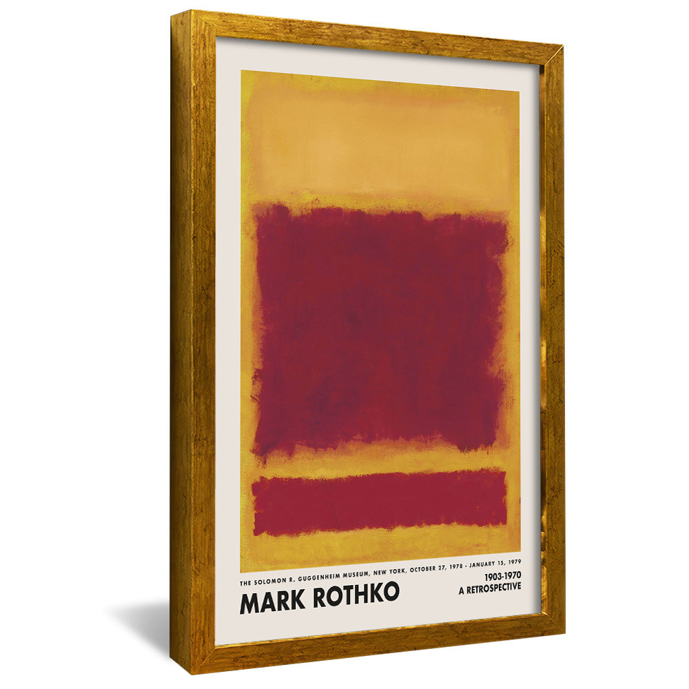 Mark Rothko Yellow and Red V2431 Canvas