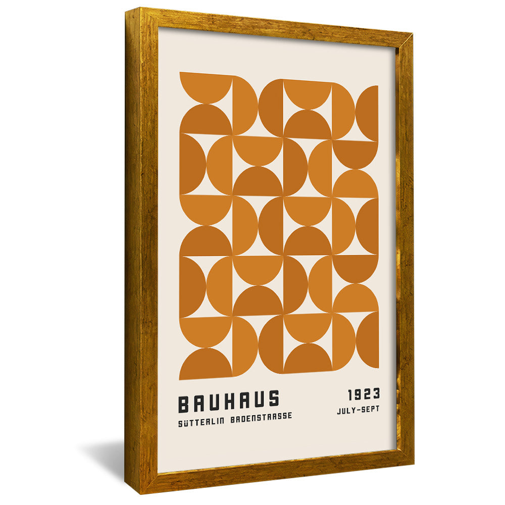 Bauhaus Gold V2472 Canvas