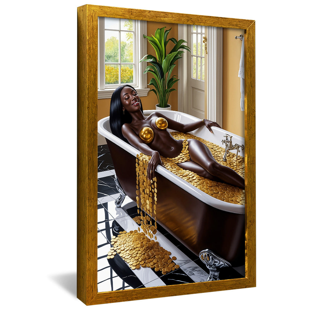 Lady of Gold V2474 Canvas