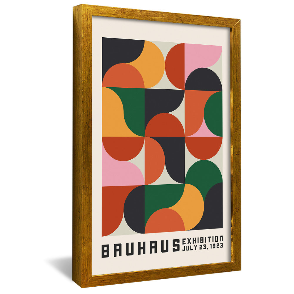 Bauhaus Patterns V446 Canvas