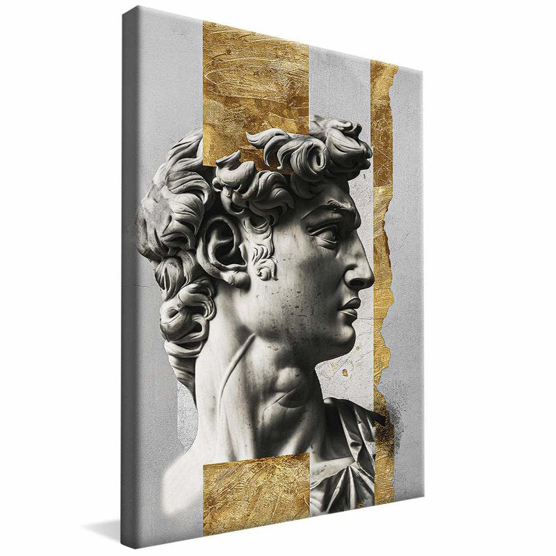 David and Gold V1900 Canvas