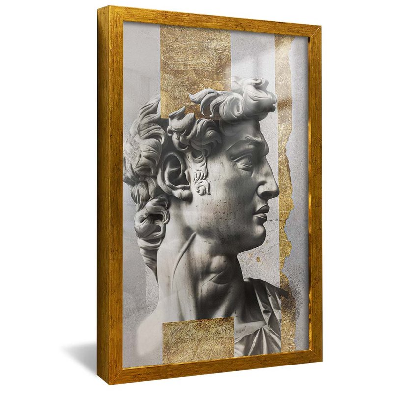 David and Gold V1900 Canvas