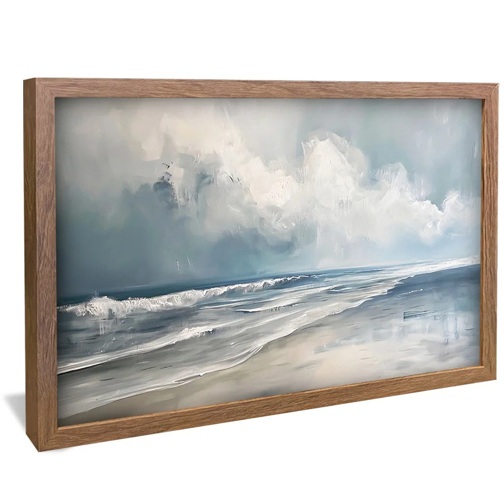 Decorative Canvas Beach Painting V1283